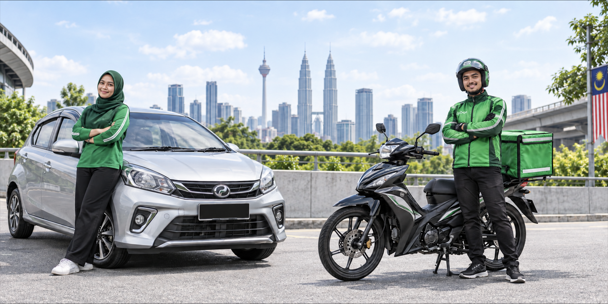 Sign up for GrabCar and GrabFood in Malaysia